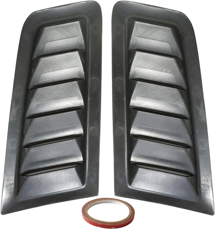 KYYET Universal-ABS-Lufteinlass-Schaufel, Turbo-Motorhaube, Abdeckung für Lüftungsschlitze, Focus Fi