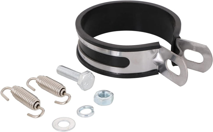 Motorrad Auspuff Universal Schalldämpfer - 51 mm Universal Motorrad Auspuff Sportauspuff mit Abnehmb