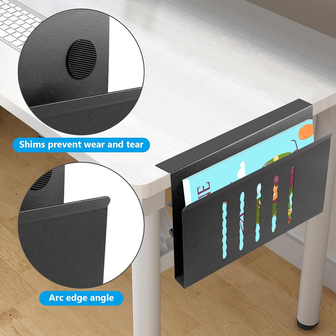 Desk Side Storage, Schreibtisch Seitenaufbewahrung, Pc Halterung Seite Schreibtisch, Wandhalterung F