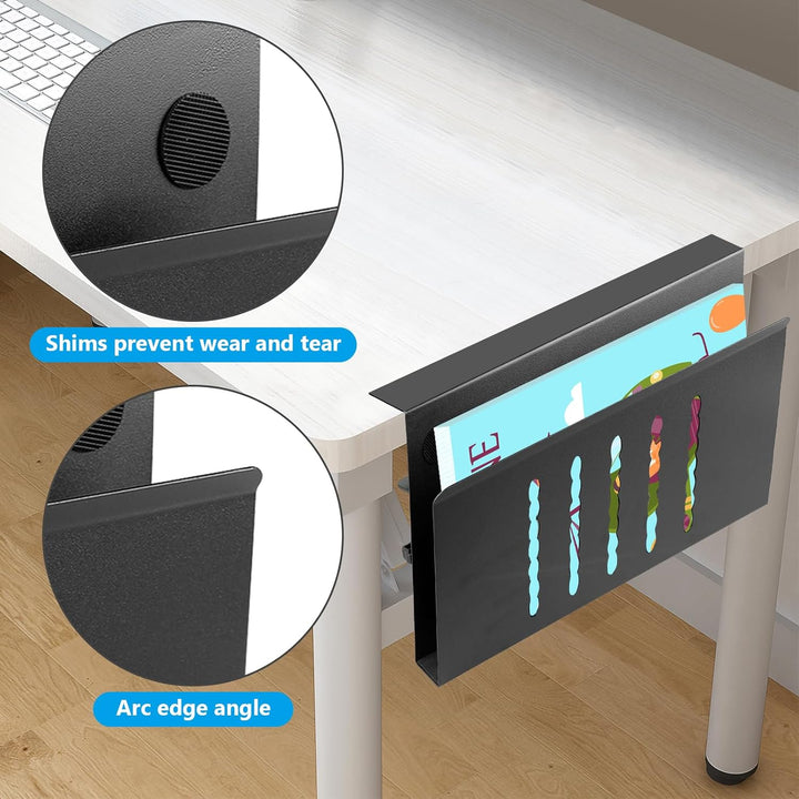 Desk Side Storage, Schreibtisch Seitenaufbewahrung, Pc Halterung Seite Schreibtisch, Wandhalterung F
