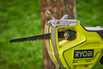 RYOBI 18 V ONE+ Akku-Astsäge RY18PSA-0 (Sägeblattlänge 15 cm, 80mm Schneidekapazität, ohne Akku und