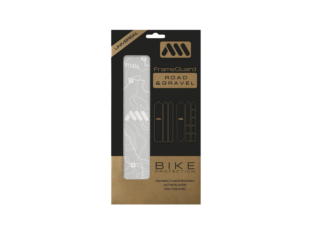 All Mountain Style AMS Frame Guard Gravel/Road - Protects Your Bike from Scratches and Dings Sterrat