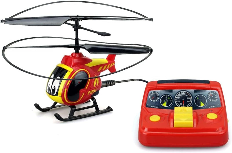 TOOKO 84703 MEIN ERSTER FEUERWEHRHUBSCHRAUBER by Silverlit, ferngesteuerter Hubschrauber, einfache S