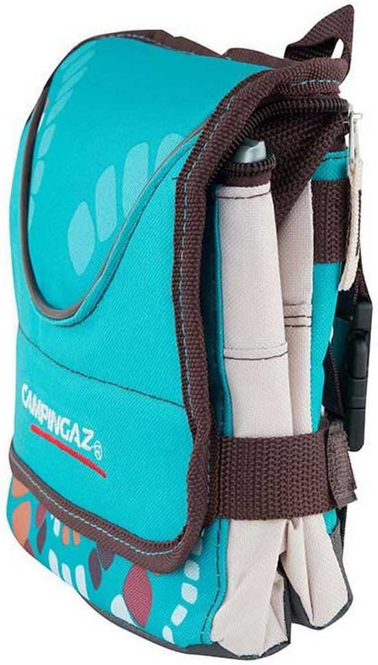 CAMPINGAZ Minimaxi Ethnic Flexible Kühltasche, Unisex, Erwachsene 4L türkis-grau, 4L türkis-grau