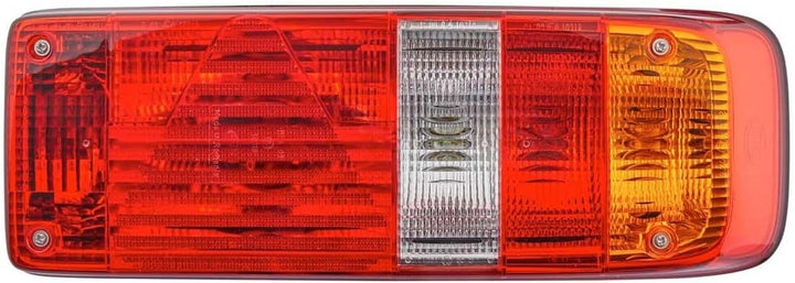 HELLA - Heckleuchte - EasyConn I - Glühlampe - 24V - Anbau/geschraubt - Lichtscheibenfarbe: mehrfarb