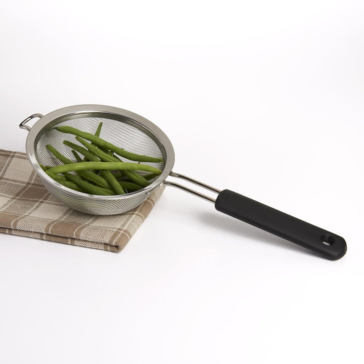 OXO 38891 Nicht erhältlich Stangensieb, Edelstahl, schwarz 6 Inch Strainer, 6 Inch Strainer
