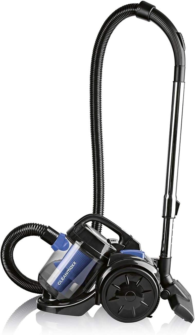 CLEANmaxx Multi-Zyklonstaubsauger | Leicht & Beutellos | 6,5 m Aktionsradius | Spezialdüsen-Set | EP