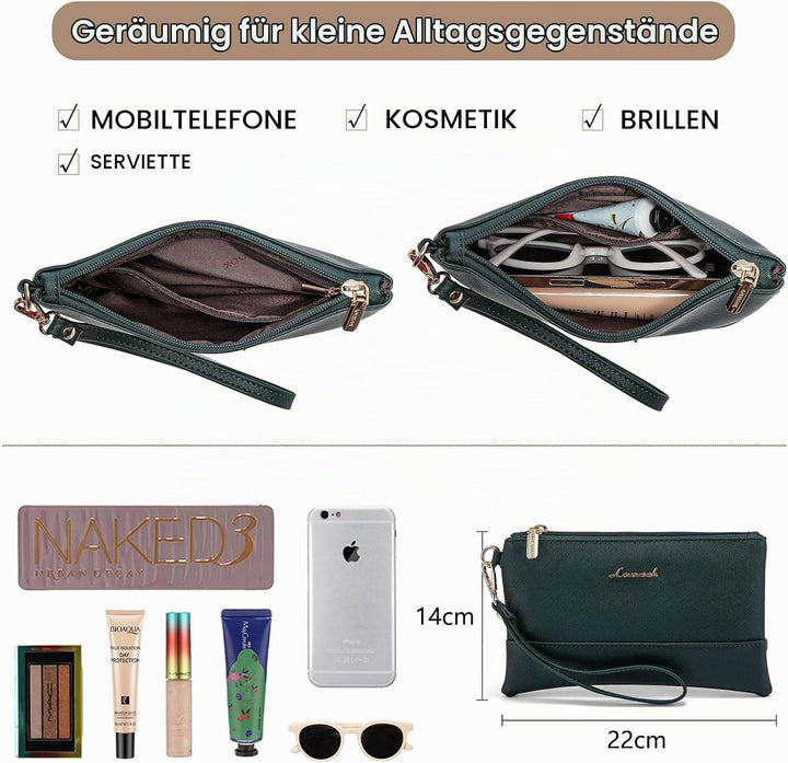 LOVEVOOK Laptop Handtasche Damen, 15,6 Zoll Laptoptasche Shopper Tasche Damen 2 in 1 Umhängetasche,