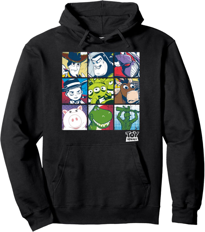 Disney Pixar Toy Story Boxed Up Group Shot Pullover Hoodie