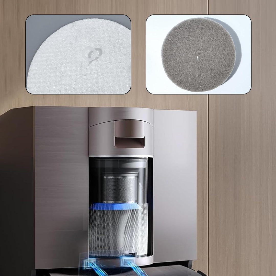 Ersatzteile für Ecovacs Deebot X11 OmniCyclone Roboterstaubsauger Zubehör, 1 Hauptbürste, 2 Walzenbü