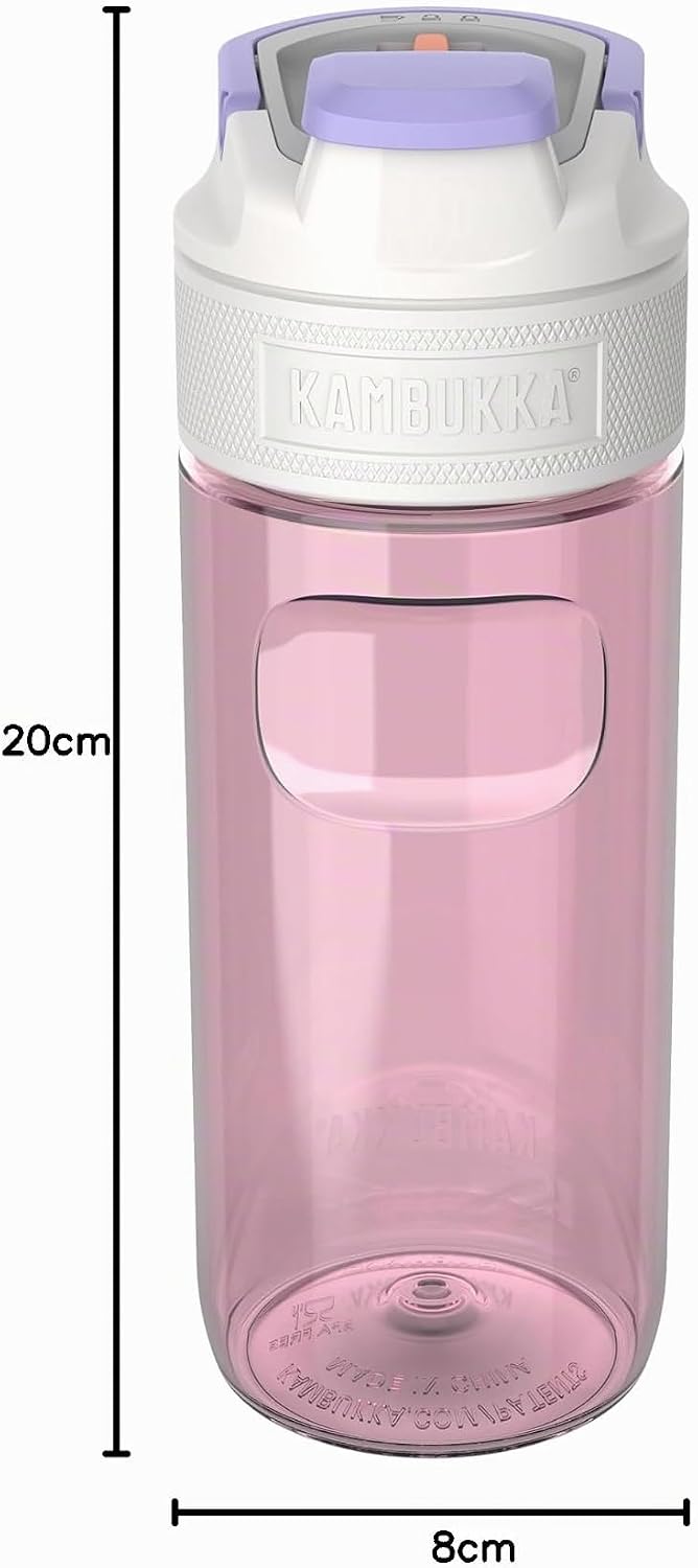 Kambukka Elton Isolierte Wasserflasche - Schmutz- und geruchsresistent, stossfest, spülmaschinenfest