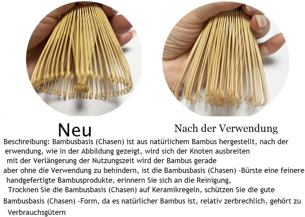 Premium Matcha Set – Matcha Schale, Bambusbesen und Matcha-Löffel Filterlöffel Matcha Set– Vollständ