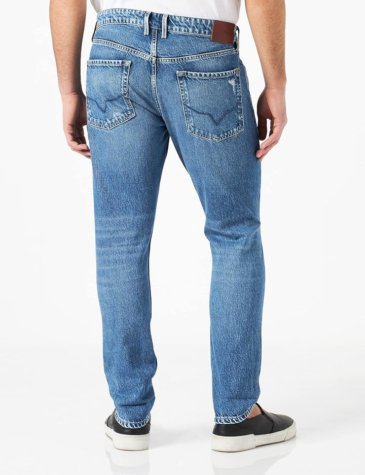 Pepe Jeans Herren Callen Crop Jeans 31W / 30L Blue (Denim-rf7), 31W / 30L Blue (Denim-rf7)
