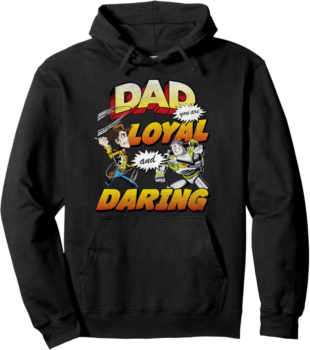 Disney Pixar Toy Story Buzz And Woody Dad You Are Portrait Pullover Hoodie