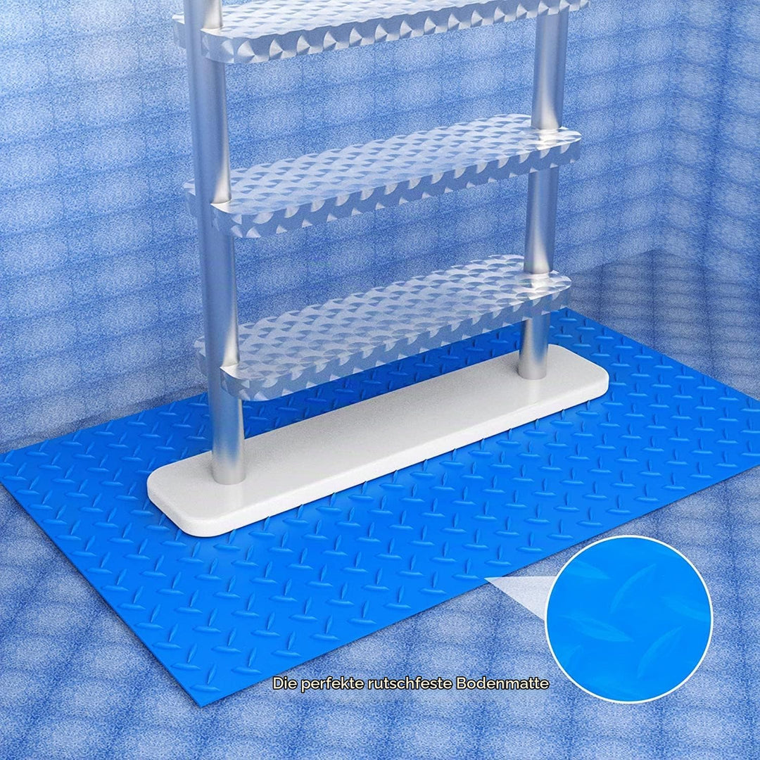 90x40CM Schwimmbadleitermatte,Gross Pool schutzmatte,Anti Rutsch Leitermatte für Schwimmbäder,Schutz