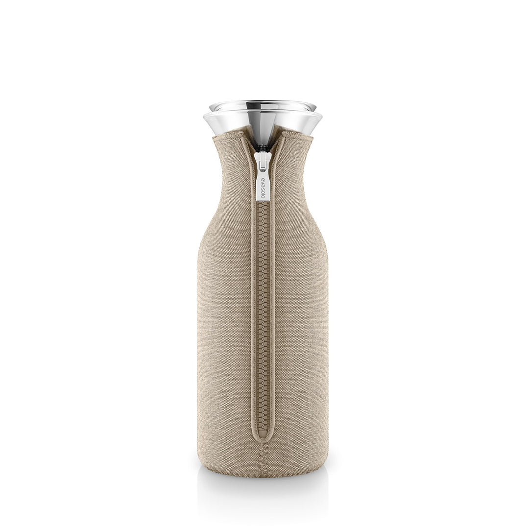 EVA SOLO | Kühlschrankkaraffe 1,0 l Pearl beige |Passt in die meisten Kühlschranktüren | Pearl beige