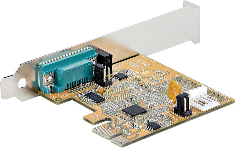 StarTech.com PCI Express Serielle Schnittstellenkarte, PCIe auf RS232 (DB9) Karte, PC Serielle Adapt