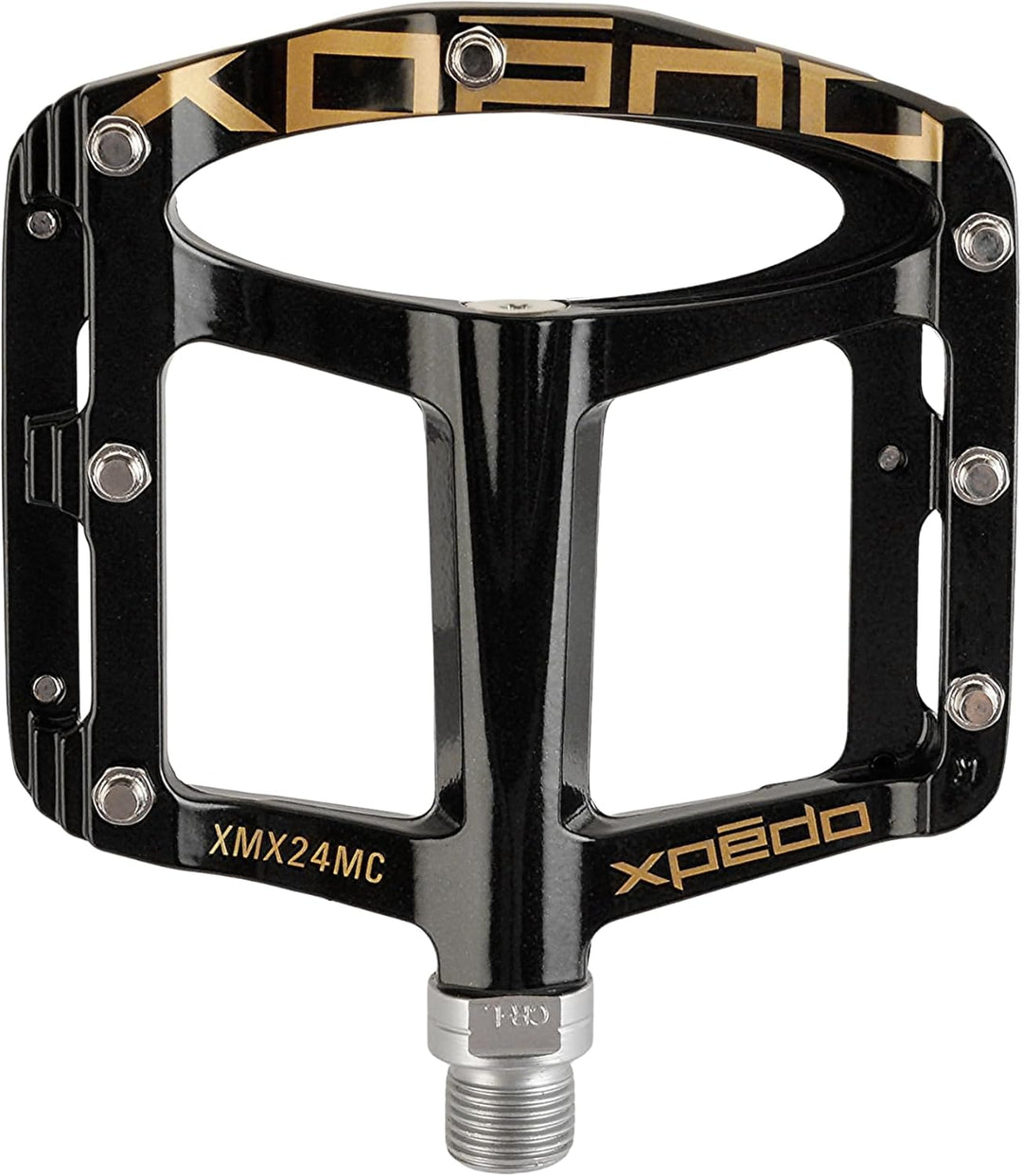 Xpedo Unisex – Erwachsene Spry Pedal Einheitsgrösse Schwarz, Einheitsgrösse Schwarz