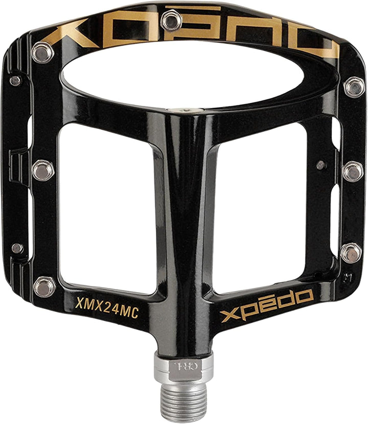 Xpedo Unisex – Erwachsene Spry Pedal Einheitsgrösse Schwarz, Einheitsgrösse Schwarz