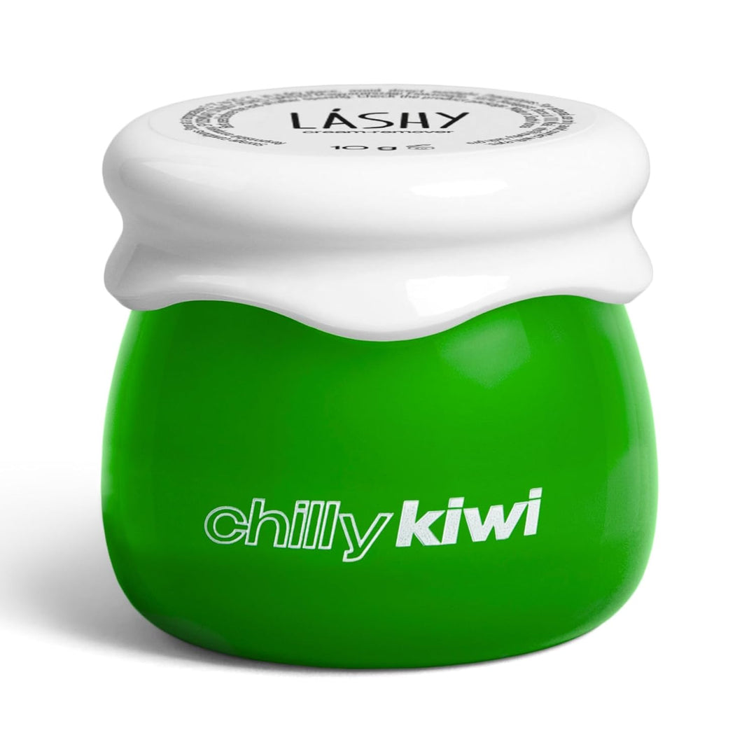 LOVELY Lashy Cream Remover Chilly Kiwi - Wimpernkleber entferner Kiwi Duft - Gel Remover mit luftige