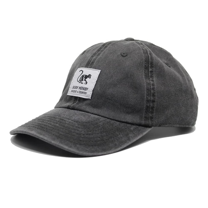 DRESSED IN MUSIC PLAY WITH ME Baseballmütze Classic Surf Monkey® - Dad Cap aus Baumwolle ohne Strukt
