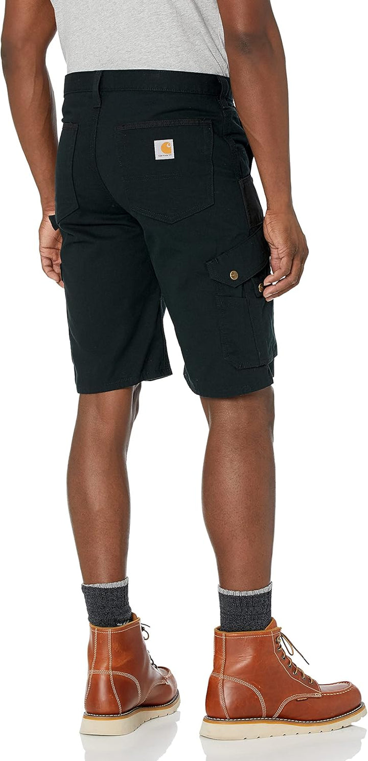 Carhartt Herren Force Relaxed Fit Lightweight Ripstop Cargo Work Shorts 32W Schwarz, 32W Schwarz