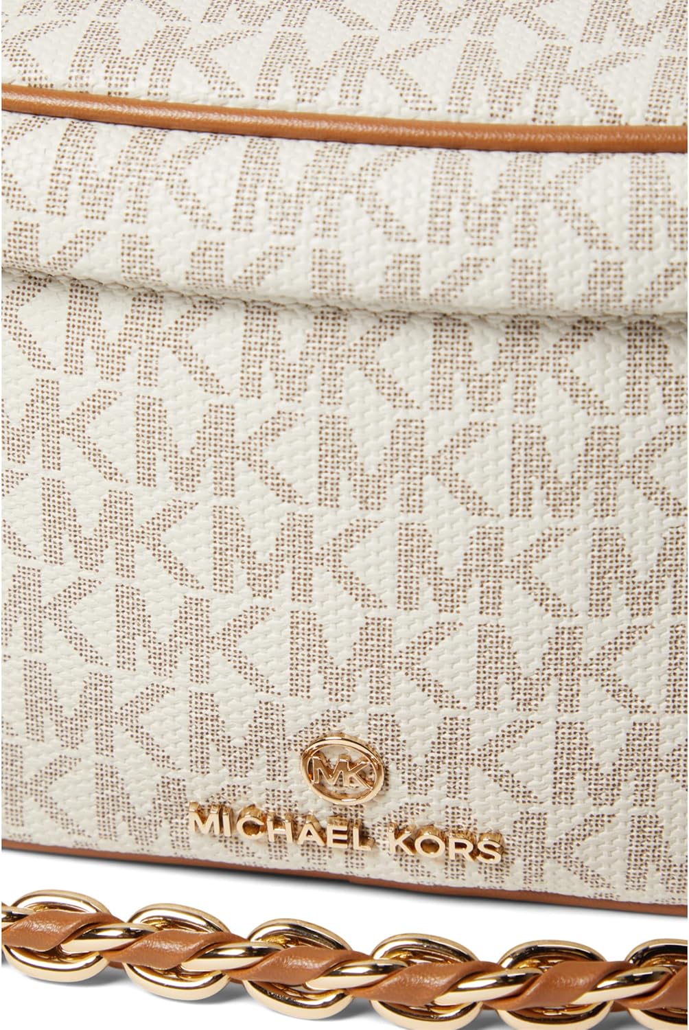Michael Kors Damen XS Sling Pack Tasche Vanille/Acrn, Vanille/Acrn