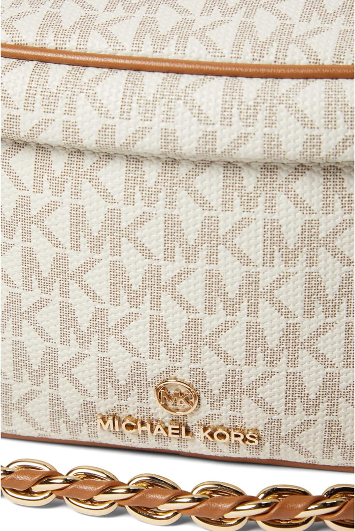 Michael Kors Damen XS Sling Pack Tasche Vanille/Acrn, Vanille/Acrn