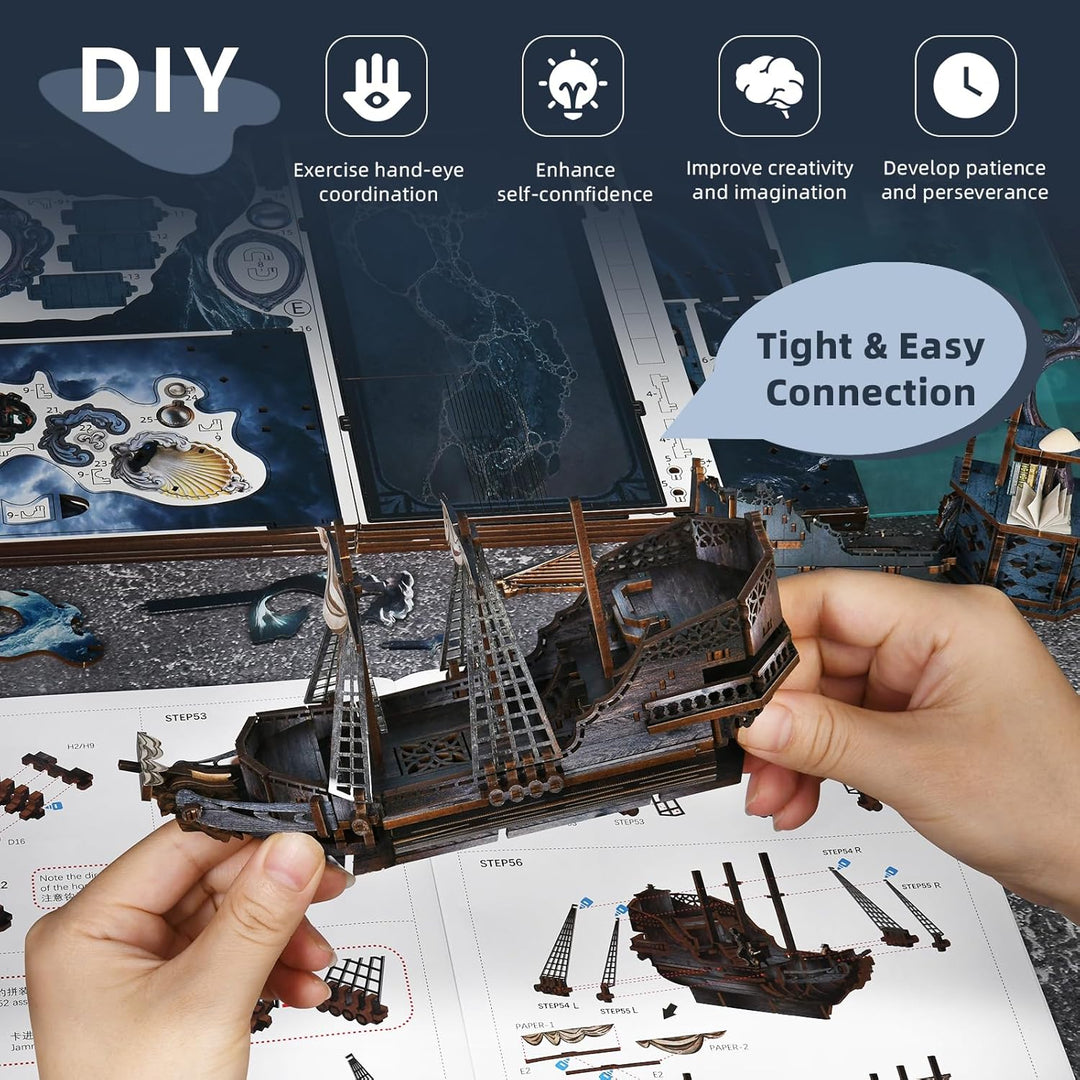 MiniCity DIY-Bücherecke mit LED-Lich-Sirens Song The Song of Sirens, The Song of Sirens