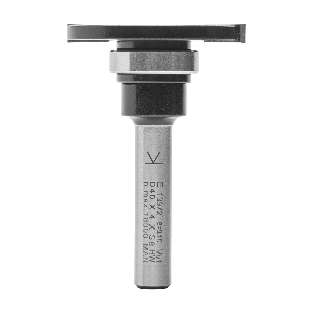 ENT 13972 Scheibennutfräser HW, Schaft (S) 8 mm, Durchmesser (D) 40 mm, NL 4 mm, ØKL 19 mm, T 10,5 m