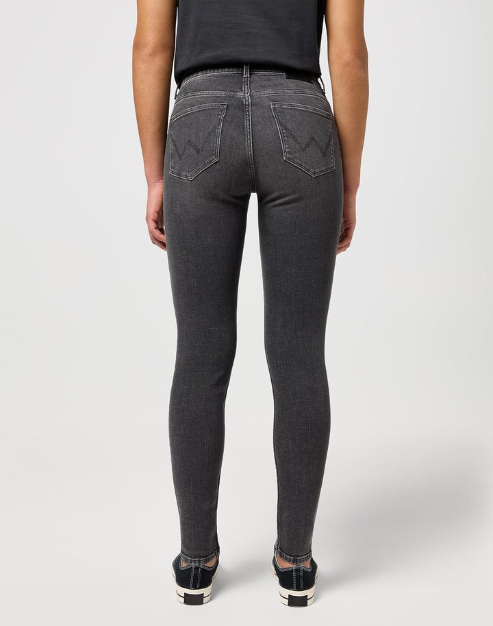 Wrangler Damen Jeans High Skinny 30W / 32L Unforgettable, 30W / 32L Unforgettable