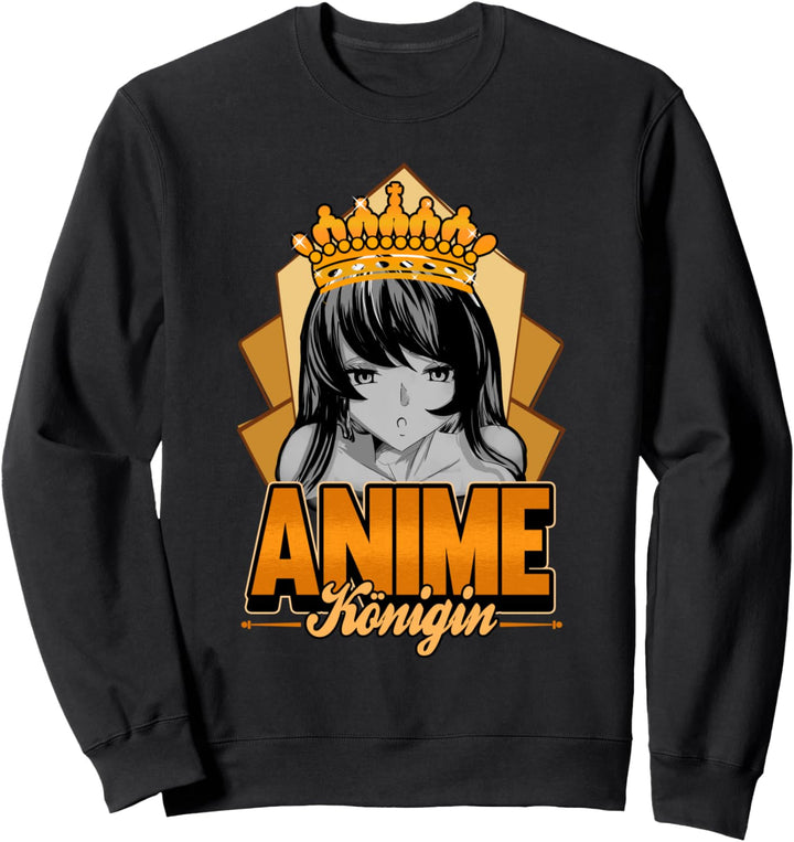 Anime Königin Fujoshi Lustige Manga Otaku Weeb Animes Spruch Sweatshirt