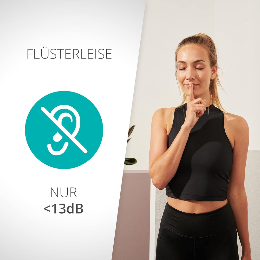 Duux Whisper Flex Smart Standventilator - Steuerung per Fernbedienung & Smartphone - Höhenverstellba