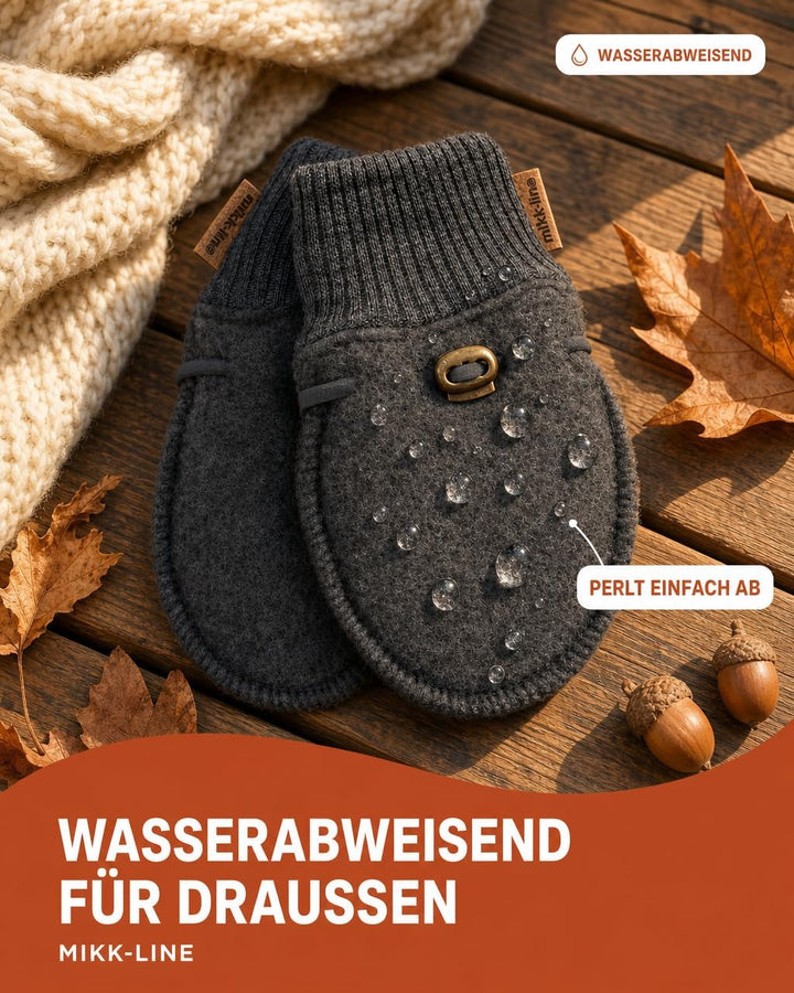 Mikk-line Wollhandschuhe Kinder | Handschuhe Kinder | Handschuhe Wolle Kinder | Wärme Kinder Handsch