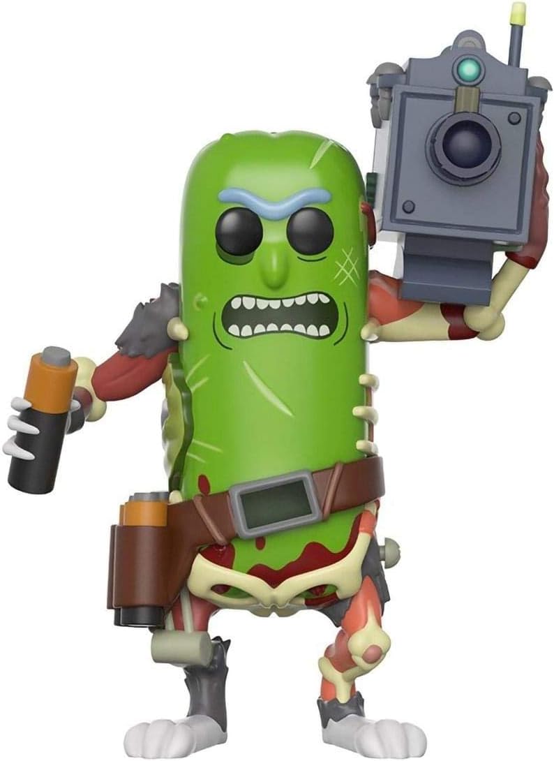 Funko Pop! Animation: R&M - Pickle Rick mit Laser - Rick And Morty - Vinyl-Sammelfigur - Geschenkide