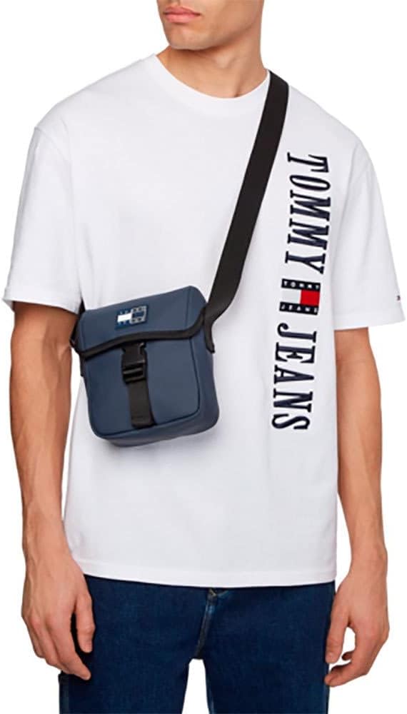 Tommy Hilfiger Herren TJM Collegiate Crossover Reporter Marineblau (Twilight Navy), Marineblau (Twil