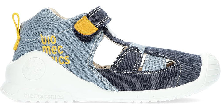 Biomecanics Jungen 232187 Sandale 18 EU Marineblau Pique, 18 EU Marineblau Pique