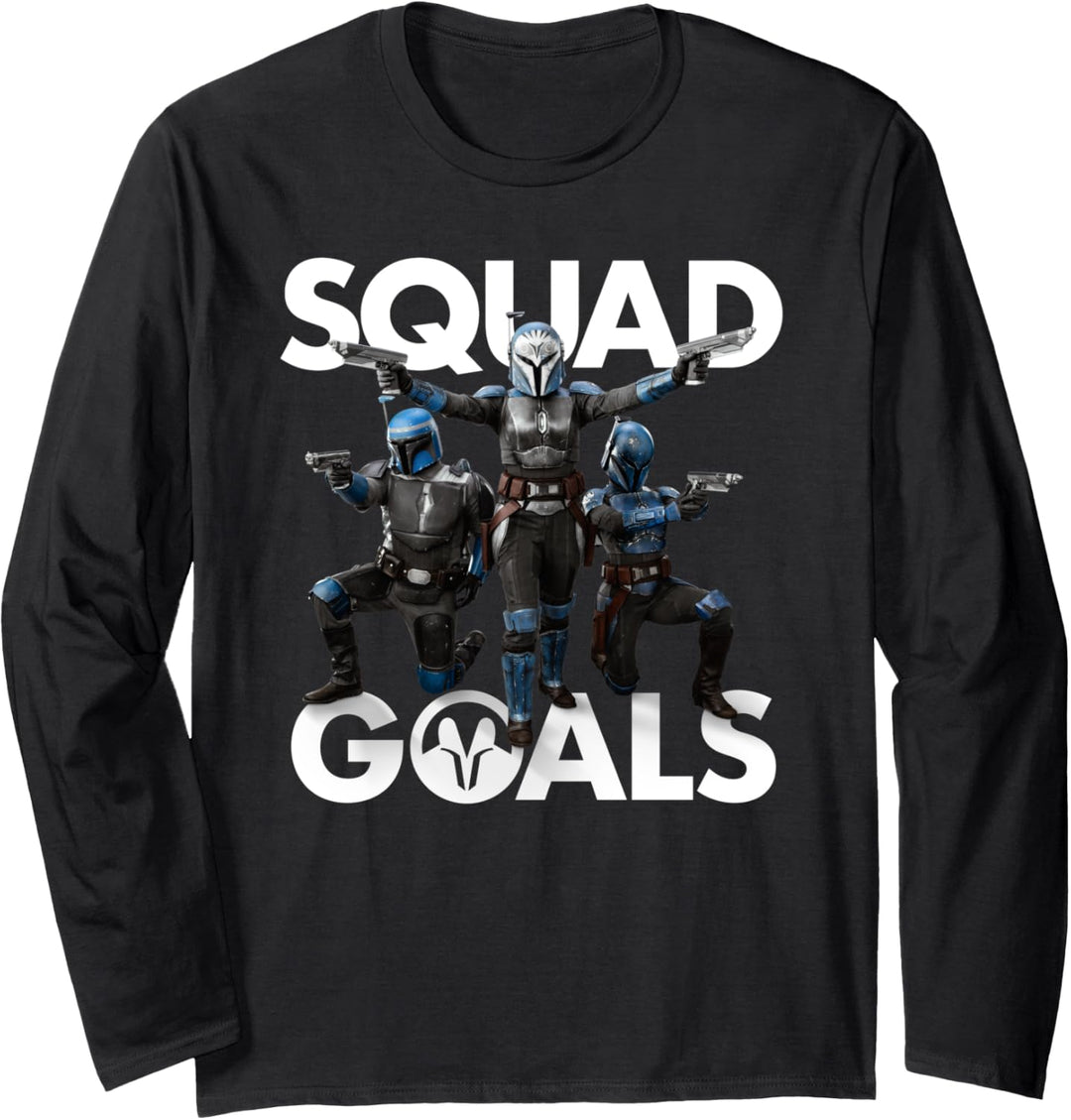 Star Wars The Mandalorian Bo-Katan Squad Goals Langarmshirt