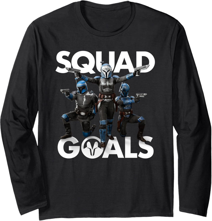 Star Wars The Mandalorian Bo-Katan Squad Goals Langarmshirt
