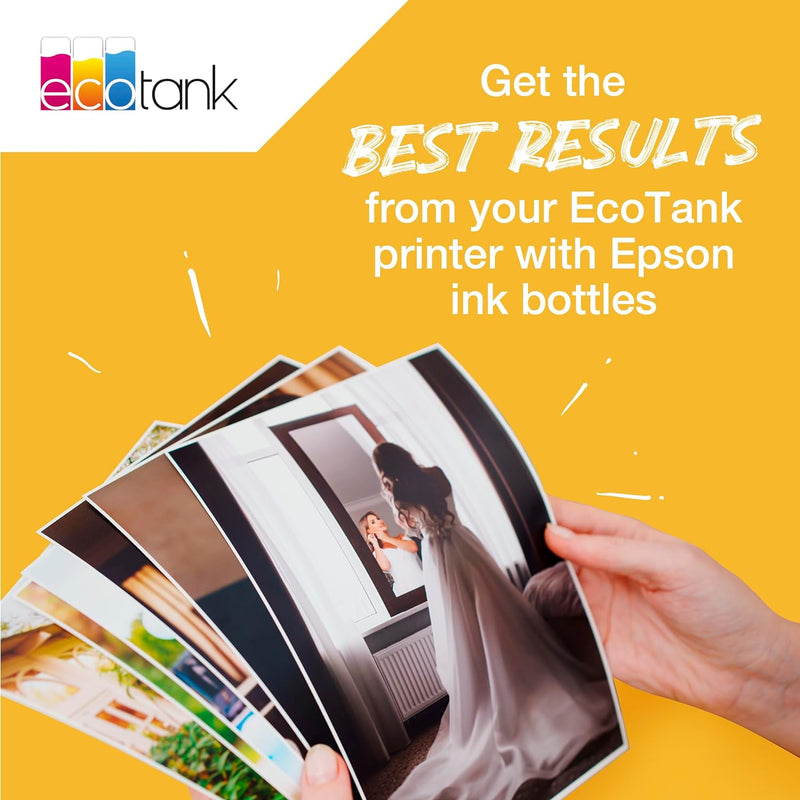 Epson C13T00P640 Tinte (4) Cyan, Magenta, Gelb, Schwarz 65 ml Flasche, EcoTank 104 cyan, magenta, ge