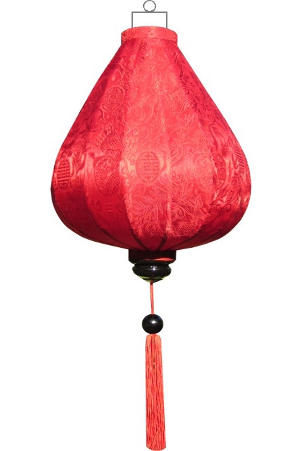 Lampionsenzo Chinesische Lampion Tropfen Rot by