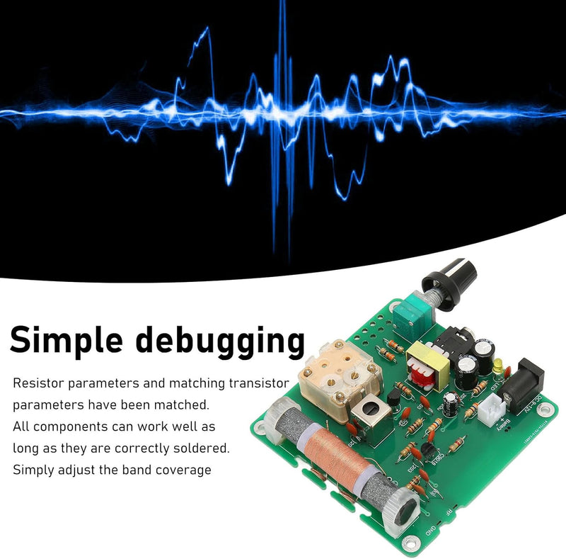 Radio-Mittelwellensender mit Einfacher Schaltung, Gutem Signal-Rausch-Verhältnis, Keine Externe Ante