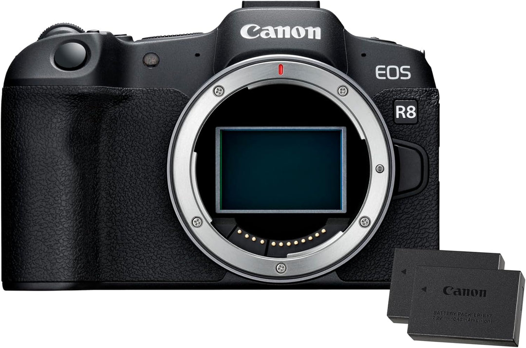Canon EOS R8 Systemkamera Spiegellose Vollformat Kamera Digitalkamera mit Autofokus und Motiverkennu