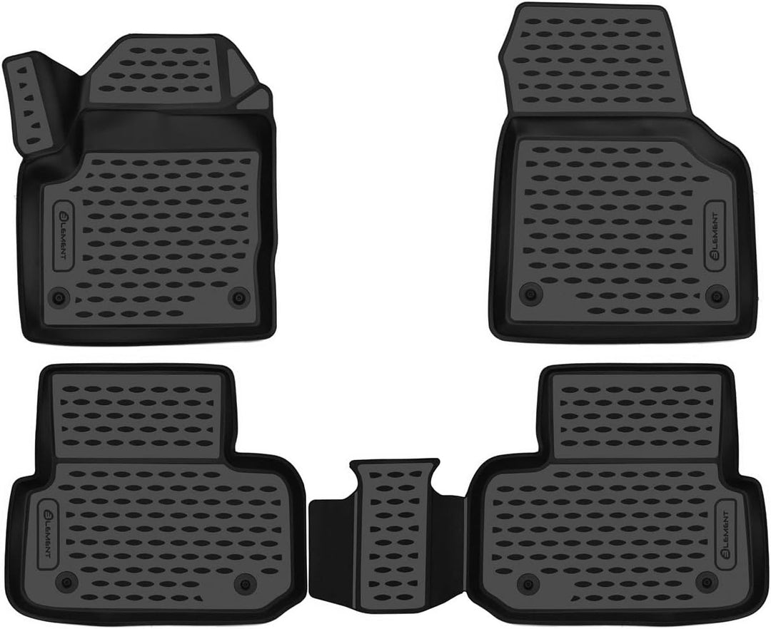 Element 3D Passgenaue Premium Antirutsch Gummimatten Fussmatten Land Rover Discovery Sport I L550 20
