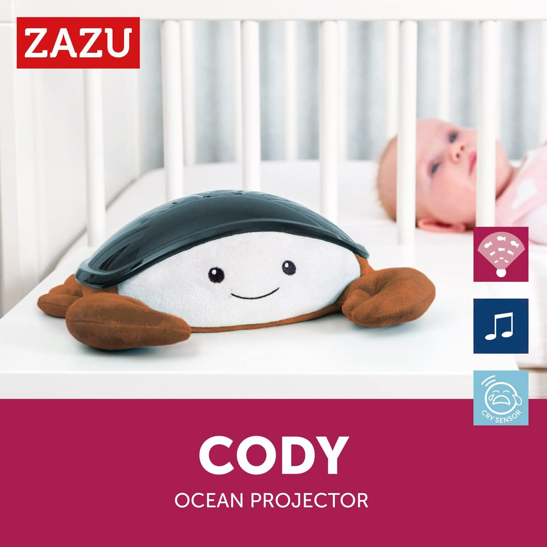 Zazu Kids Cody the Crab LED Nachtlicht Projektor
