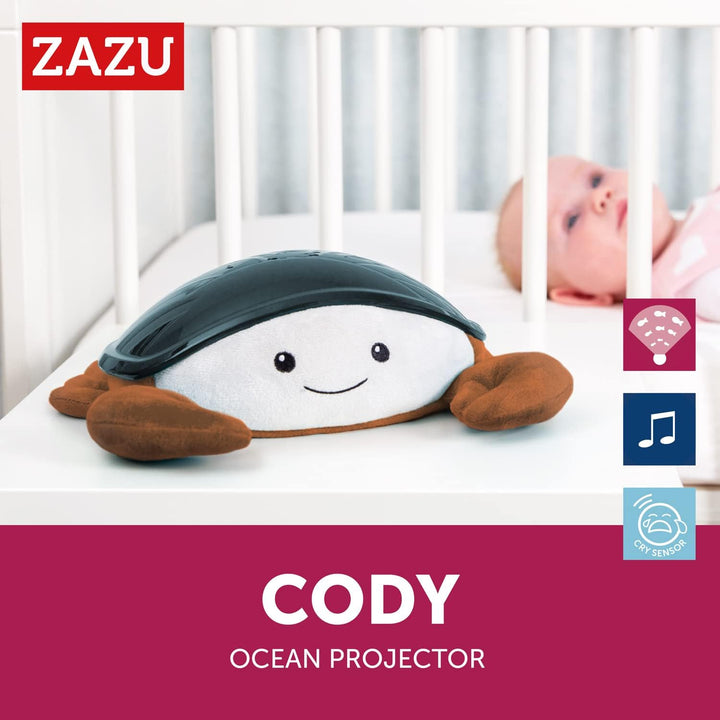 Zazu Kids Cody the Crab LED Nachtlicht Projektor