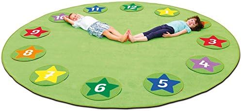 Erzi 51171 Circelino Zahlenteppiche, geeignet für Gruppenräume und Kinderzimmer