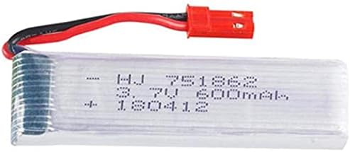 YUNIQUE Deutschland 3 Stuck Tuning LiPo Akku 600mAh 3,7V, passend für UDI RC U818, U818A, U817, U817
