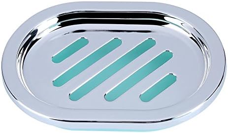 AYNEFY 6tlg Badezimmer Zubehör Set,Badset Accessoires Chrom mit Seifenspender Lotionsflaschen Zahnpu