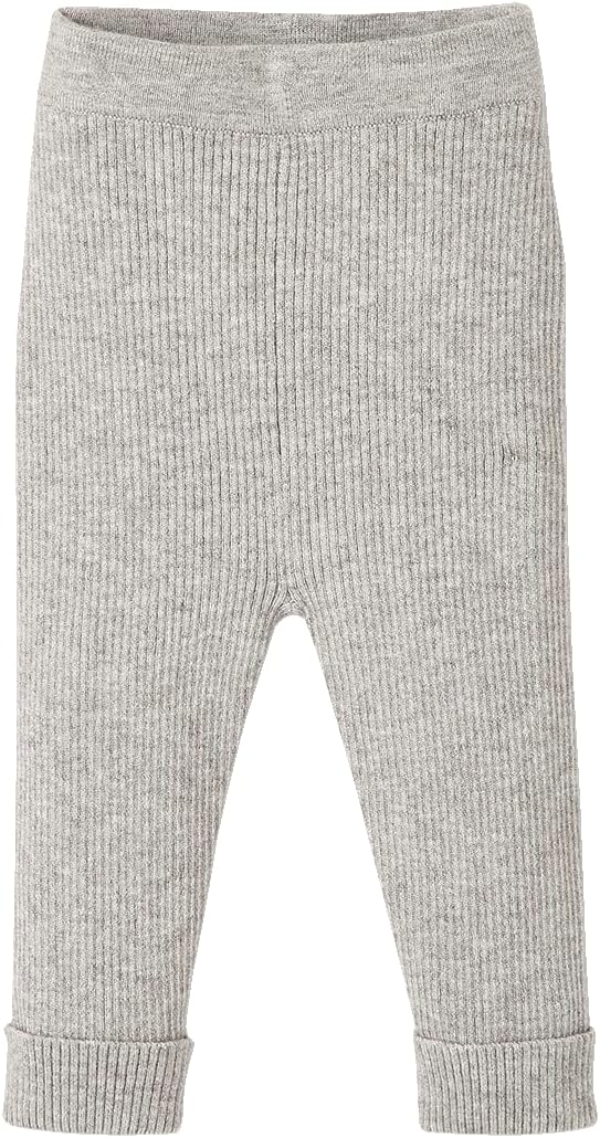 Vertbaudet Baby-Set: Jäckchen & Hose, Strick hellgrau meliert 71 71 hellgrau meliert, 71 hellgrau me
